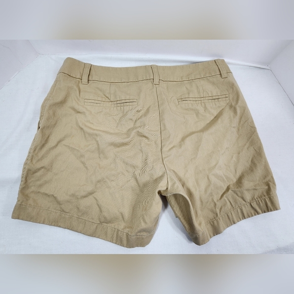 J.CREW WOMEN'S CHINO SHORTS SIZE 4, KHAKI - Picture 10 of 13